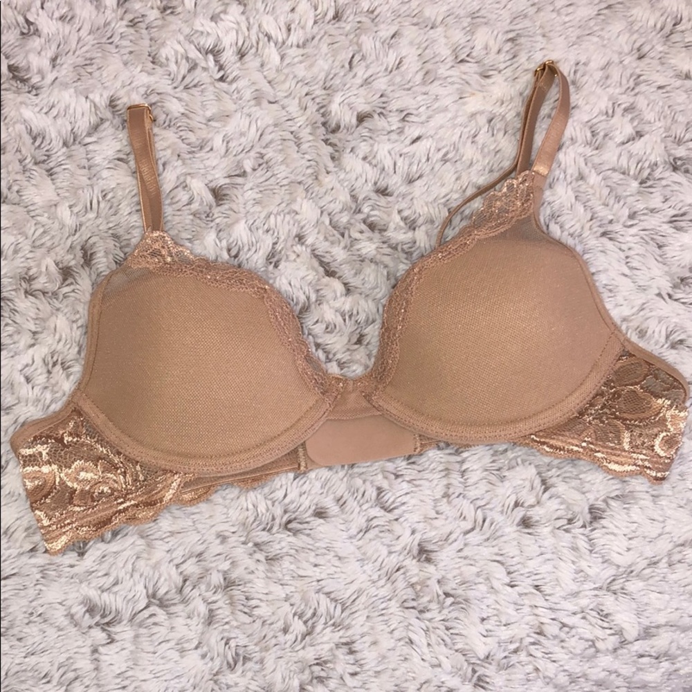 Lightly Padded Nude Bra